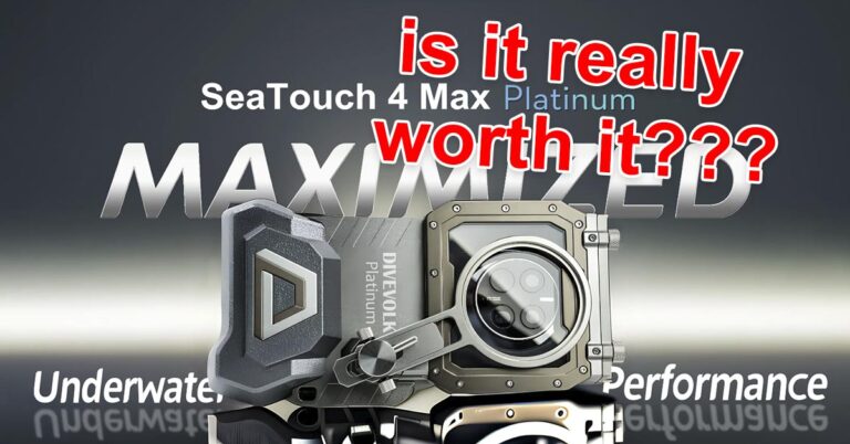 DIVEVOLK Platinum Case vs. SeaTouch 4 Max – What’s New and Who Wins?